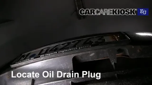 1997 Ford Ka Silver 1.3L 4 Cyl. Oil Change Oil and Oil Filter